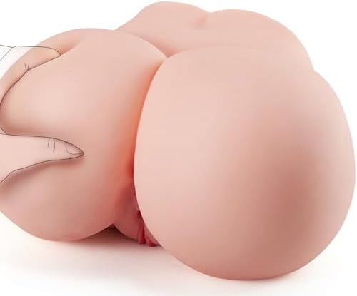 11LB Realistic Male Masturbator with Virgin Vagina and Anal, Life-Sized Pussy Ass Masturbator Sex Toys for Men Masturbation, Realistic Stroker with 2 Hole for Man Orgasm