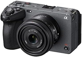 Sony Alpha FX3 ILME-FX3 | Full-Frame Cinema Line Camera + FE 40mm F2.5 G Full-Frame Ultra-Compact G Lens