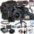 Canon EOS 2000D / Rebel T7 DSLR Camera w/EF-S 18-55mm F/3.5-5.6 Zoom Lens + 64GB Memory, Case, Gripster Tripodpod, and More (26pc Bundle)