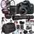 Canon EOS 2000D / Rebel T7 DSLR Camera w/EF-S 18-55mm F/3.5-5.6 Zoom Lens + 420-800mm Super Telephoto Lens + 128GB Memory,Case, Tripod, Spare Battery – Professional Photo Accesory Bundle