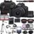 Canon EOS R50 Mirrorless Camera w/RF-S 18-45mm f/4.5-6.3 is STM Lens + 2X 64GB Memory + Case + Filters + More (35pc Bundle)