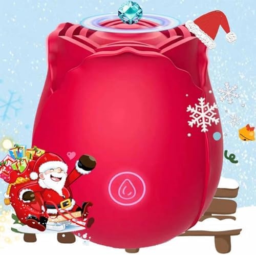2023 New Adult Toy for Christmas Gifts for Women , Waterproof and Washable for New Year Popular Massag Gifts Red FY09