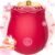 2024 Newly Roses Shape Sucker for Women Tools for Waterproof Adult New Year Gift Holiday Gifts Massag Red MF06