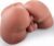 5.5LB Anal Male Masturbator with Testicles, Realistic Butt Masturbator with Plump Hips and Tight Anus for Men Masturbation, Goyha Male Sex Toy for Gay Sex Black