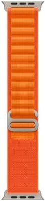 Apple Watch Band – Alpine Loop (49mm) – Orange – Small