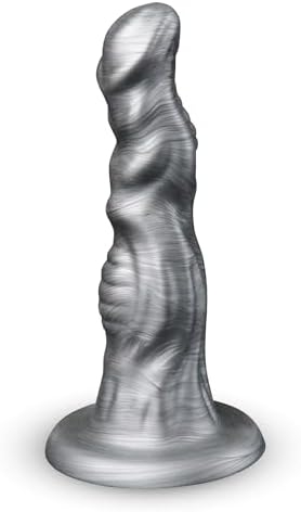 Baquick 8.6in Monster Dildo Dragon with Strong Suction Cup G-spot Realistic Dildos Penis for Hands-Free Play, Pussy Anal Plug Adult Couple Sex Toys & Game, Grey