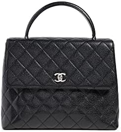 CHANEL Women’s Pre-Loved Jumbo Kelly Flap, Caviar