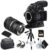 Canon EOS C100 Mark II with Dual Pixel CMOS AF 0202C002 & EF 24-105mm f/4L is II USM Lens with Memory Card, Case, Tripod – Starter Bundle (Renewed)