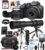 Canon EOS R10 Mirrorless Camera with 18-45mm Lens + 420-800mm Super Telephoto Lens + 64GB Memory, Filter,Case, Tripod, Flash, and More (30pc Bundle)