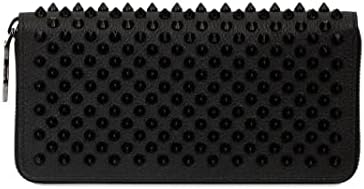 Christian Louboutin Panettone Black Spiked Leather Wallet