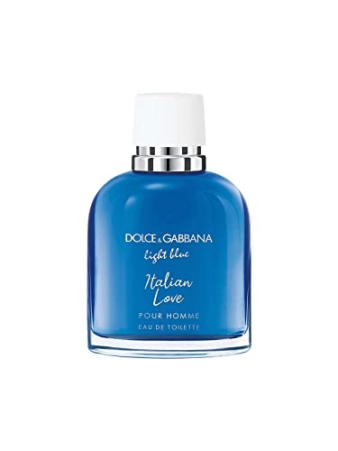 DOLCE & GABBANA Light Blue Italian Love for Men Eau de Parfum Spray, 3.3 Ounce