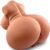 GOYHA BBW Fat Brown Sex Doll with Big Ass and Boobs, Pussy Ass Male Masturbator Adult Sex Toy for Men Masturbation, 8.6LB Love Doll Male Sex Toy with Realistic Pocket Pussy Vagina & Anal Channels