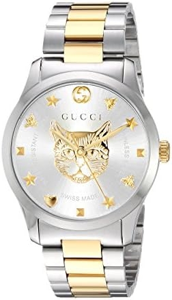 Gucci G-Timeless – YA1264074 Silver/Two-Tone Yellow Gold One Size