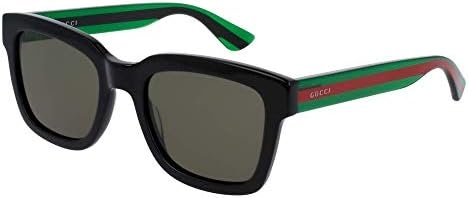 Gucci GG0001S Rectangle Sunglasses For Men + BUNDLE with Designer iWear Eyewear Care Kit