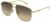 Gucci Pilot Sunglasses GG0336S 001 Gold 60mm 22