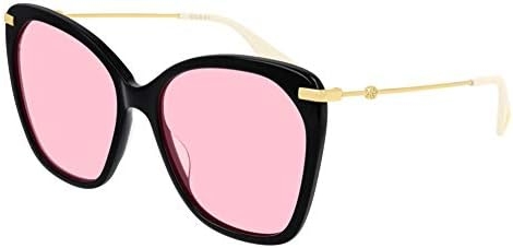 Gucci Pink Butterfly Ladies Sunglasses GG0510S-002 56