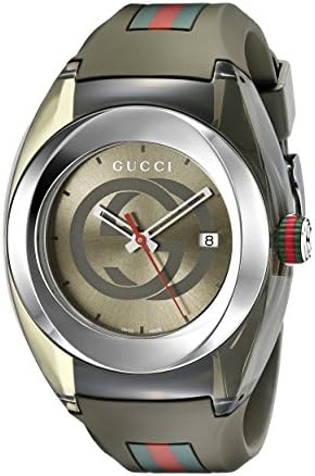 Gucci SYNC XXL Khaki Watch(Model:YA137106)