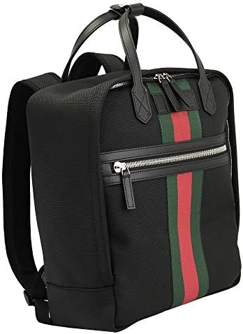 Gucci Shelly Black Nylon Backpack 495558