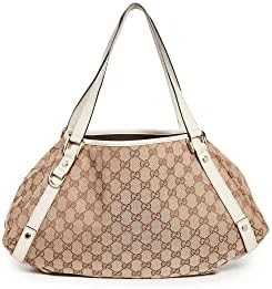 Gucci Women’s Pre-Loved Abbey Tote Medium, Gg Canvas