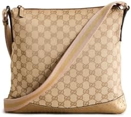 Gucci Women’s Pre-Loved Perforated Front Pocket Messenger