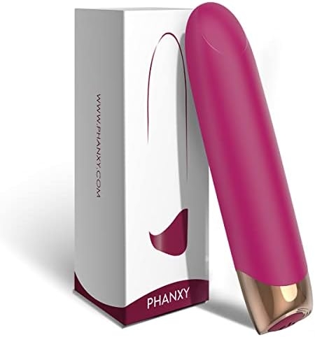 Mini Small Bullet Vibrator (Full Silicone) for Precise Stimulation, G Spot Dildo Vibrators Clitorals Stimulator with 7 Vibration, Rose Sex Toy Vibrator for Women Couple