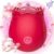 New 2024 Roses Shape Sucker for Women 10 Modes Waterproof Adult Toys New Year Gifts Massag Color Red Birthday Gifts YFO06