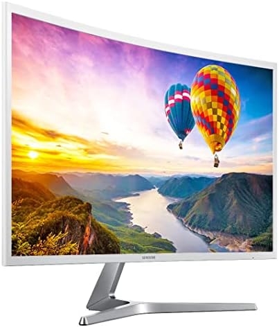 New Samsung 32″ Full HD Curved Screen LED TFT LCD Monitor Glossy White MagicBright FreeSync Technology Eco Saving Plus Eye Saver DisplayPort HDMI (LC32F397FWNXZA)
