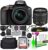 Nikon D3500 24.2MP DSLR Digital Camera with AF-P DX 18-55mm Lens (1590) Deluxe Bundle -Includes- Sandisk 64GB SD Card + Large Camera Bag + Filter Kit + Spare Battery + Telephoto Lens + More