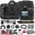 Nikon D6 DSLR Camera (Body Only) (1624) + 120GB XQD Card + EN-EL18C Battery + Case + Corel Photo Software + HDMI Cable + Cleaning Set + Flex Tripod + Memory Wallet (International Model) (Renewed)