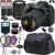 Nikon D7500 DSLR Camera (1582) with 18-140mm Lens+Case+128 GIG Memory+Flash+Tripod(13PC) Bundle