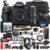 Nikon D850 DSLR Camera (Body Only) (1585) + Nikon 70-200mm VR Lens + 4K Monitor + Headphones + Pro Mic + 2 x 64GB Memory Card + Case + Corel Software + Tripod + More (International Model) (Renewed)