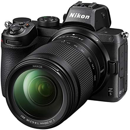 Nikon Z 5 with Telephoto Zoom Lens | Our most compact full-frame mirrorless stills/video camera with 24-200mm all-in-one zoom lens | Nikon USA Model