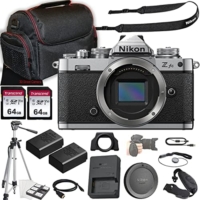 Nikon Zfc Mirrorless Camera + 128GB Memory + Case + Tripod + More (24pc Bundle)