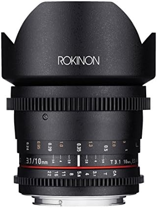 Rokinon Cine CV10M-S 10mm T3.1 Cine Wide Angle Lens for Sony Alpha Cameras