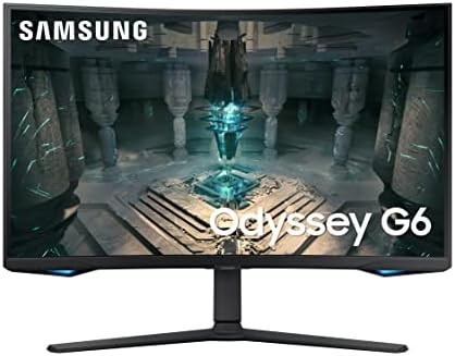 SAMSUNG 32″ Odyssey G65B QHD 240Hz 1ms (GTG) HDR 600 Gaming Hub 1000R Curved Gaming Monitor,Black