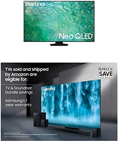 SAMSUNG 85-Inch Class Neo QLED 4K QN85C Series Neo Quantum HDR, Dolby Atmos, Object Tracking Sound, Motion Xcelerator(QN85QN85C, 2023 Model) HW-Q900C/ZA 7.1.2 Channel 446W Bluetooth Soundbar