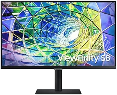 SAMSUNG Business S80UA Series 27 Inch Viewfinity 4K UHD 3840×2160 Computer Monitor HDR10, DisplayPort, HDMI 2.0, USB 3.0 Hub, Headphone, 3-Yr WRNTY (S27A804NMN)