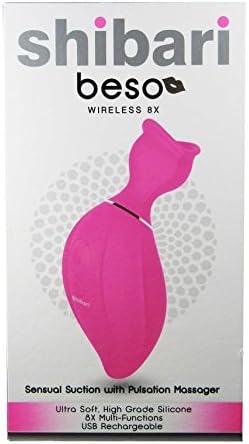 SHIBARI Beso, Power Suction Sex Toy, Pink