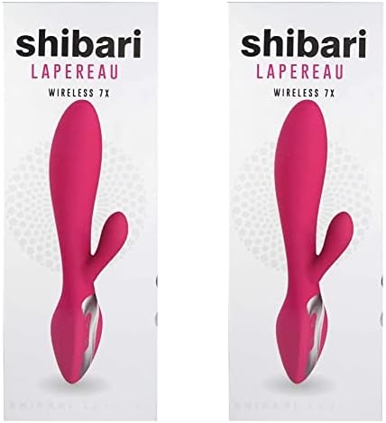 SHIBARI Lapereau Wireless Rabbit Vibrator, 7X, Pink (Pack of 2)