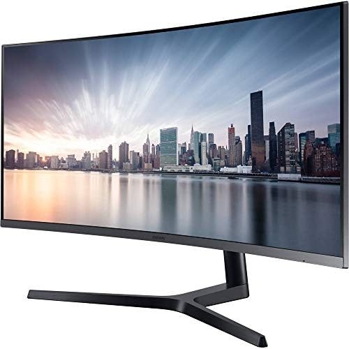 Samsung CH890 Series 34-Inch Ultrawide QHD (3440×1440) Computer Monitor, 100Hz, Curved, HDMI, USB-C, Height Adjustable Stand, 3 Yr WRNTY (LC34H890WGNXGO)
