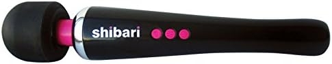 Shibari Hello Power Wand with 20x Pulsations, USB Rechargeable Curved Wireless Wand Massager