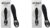 Shibari Orchid, Luxury 7-Speed Vibrator, Black (Pack of 2)