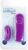 Shibari Surge Vibrator Bullet, Adult Sex Toy for Men Women and Couples, 10 Vibrating Pulse Patterns, Egg Vibrator, Easy to Use, Small, Portable, Quiet, Discreet, Water Resistant, Made of ABS (Purple)