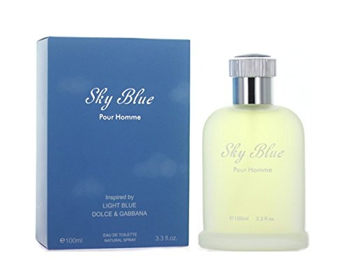 Sky Blue Pour Homme 3.3 Ounces Eau de Toilette Spray
