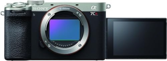 Sony Alpha 7CR Full-Frame Interchangeable Lens Hybrid Camera – Silver (Renewed)