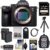 Sony Alpha A7 III 4K Digital Camera Body with 64GB Card + Battery & Charger + Backpack + Flex Tripod + Remote + Kit