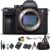 Sony Alpha a7R III Mirrorless Camera ILCE7RM3/B with Bag, Tripod, Additional Battery, 64GB Memory Card, Card Reader, Plus Essential Accessories (Renewed)