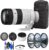 Sony FE 70-200mm f/2.8 GM OSS II Lens (SEL70200GM2) + Filter Kit + Cap Keeper + Cleaning Kit (Renewed)