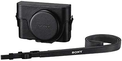 Sony Premium Jacket Case (LCJRXK/B) for RX100 Series Digital Still Cameras, Black, Small