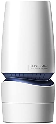 TENGA AERO TAH-002 Cobalt Ring Reusable Dial Constriction Male Masturbator Vacuum Cup with Powerful Suction White